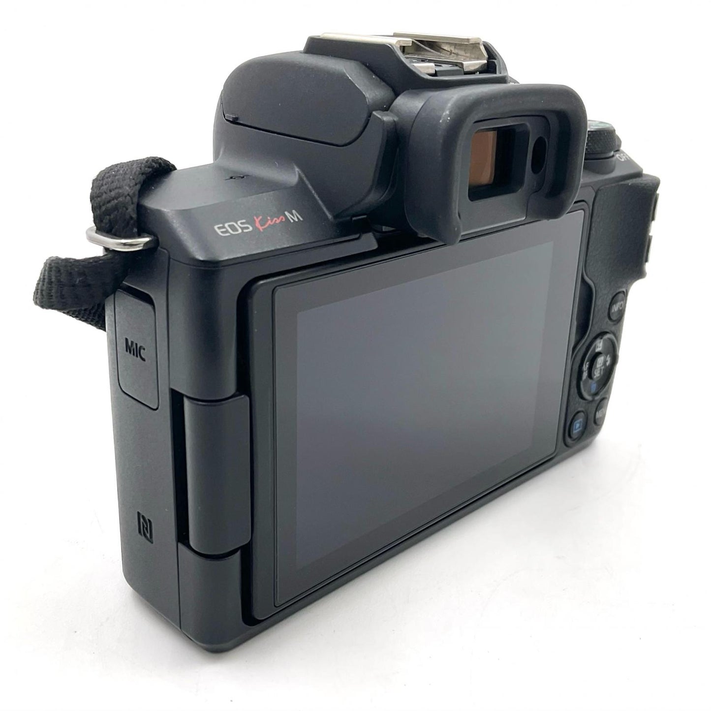 【全額返金保証】【最速発送】Canon デジタル一眼 EOS Kiss M ボディ ブラック 動作確認済