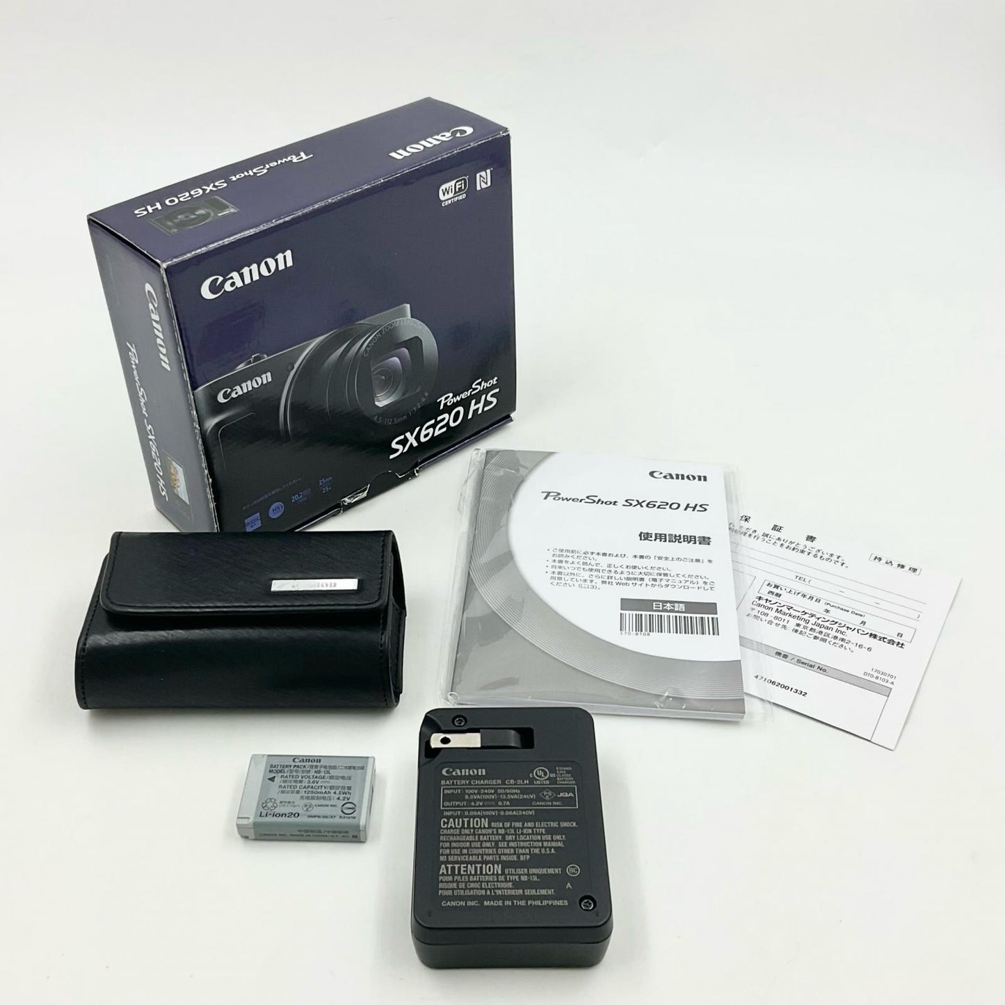 【全額返金保証】【最速発送】Canon コンパクトデジタルカメラ PowerShot SX620 HS [ブラック] 動作確認済
