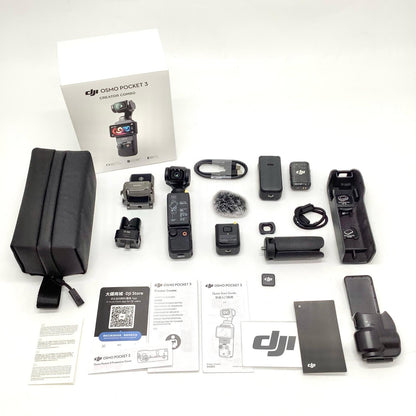 【全額返金保証】【最速発送】DJI OSMO POCKET 3 CREATOR COMBO 美品 動作確認済