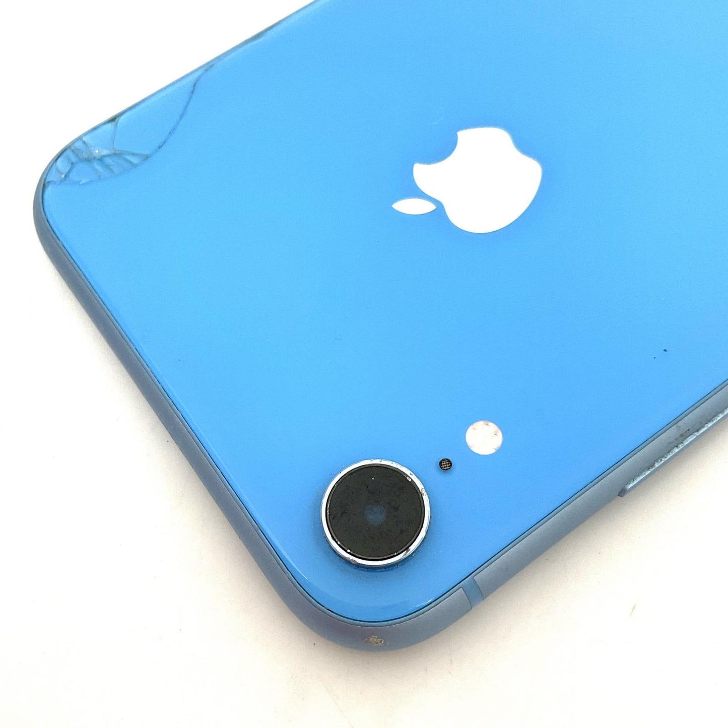 【最速発送】Apple iPhone iPhone XR 64GB ブルー au SIMフリー 白ロム【難有】 77%