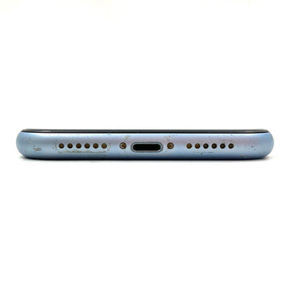 【最速発送】Apple iPhone iPhone XR 64GB ブルー au SIMフリー 白ロム【難有】 77%