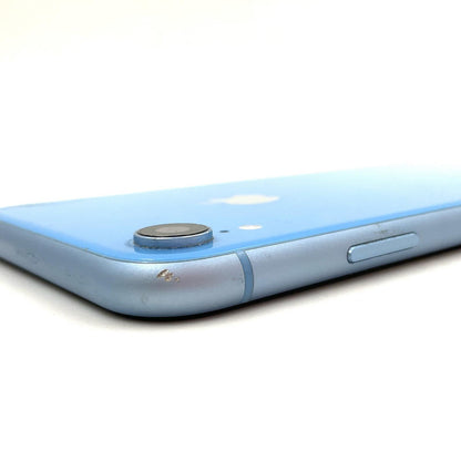 【最速発送】Apple iPhone iPhone XR 64GB ブルー au SIMフリー 白ロム【難有】 77%