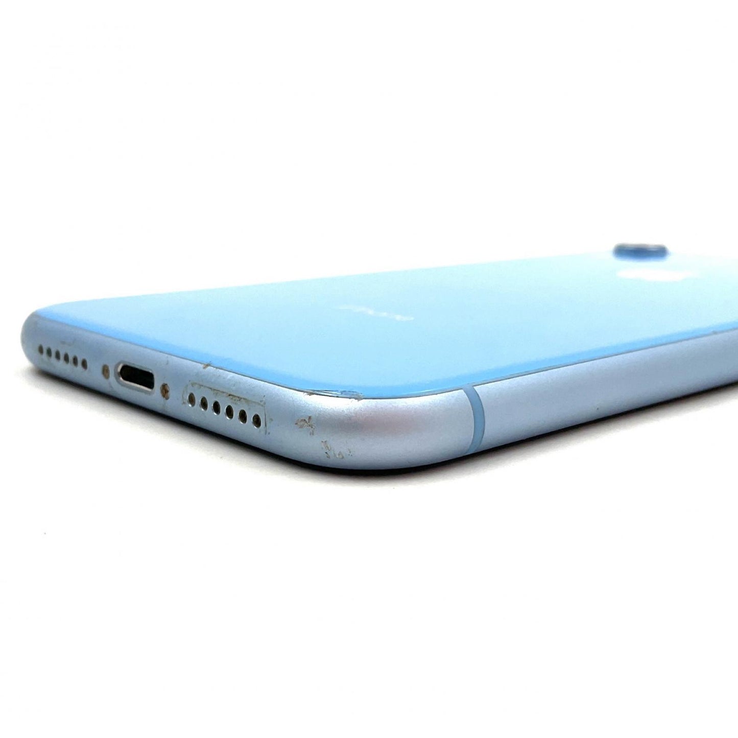 【最速発送】Apple iPhone iPhone XR 64GB ブルー au SIMフリー 白ロム【難有】 77%