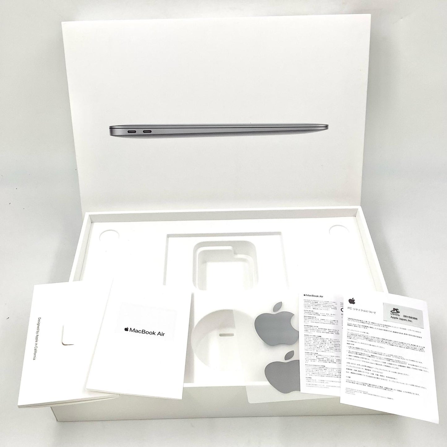 【全額返金保証】【最速発送】Apple MacBook Air 13インチ 2019 1.6GHz デュアルコア Intel Core i5 8GB 128GB スペースグレイ 動作確認済