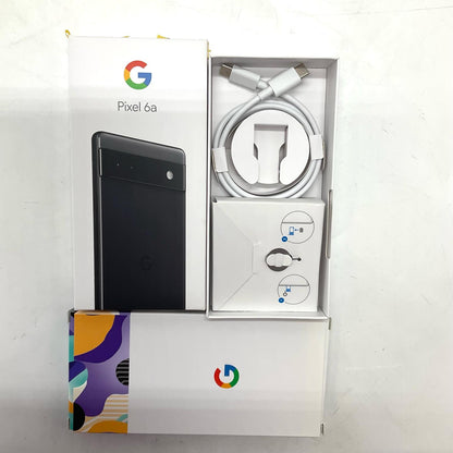 【全額返金保証】【最速発送】Google Pixel 6a 128GB Charcoal SIMフリー GB17L 白ロム 動作確認済