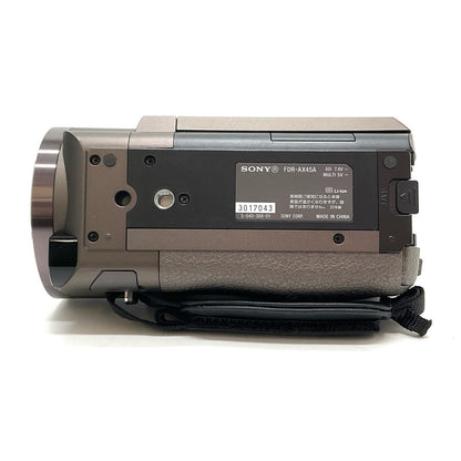 【全額返金保証】【最速発送】Sony FDR-AX45 (TI) [ブロンズブラウン] 美品 動作確認済