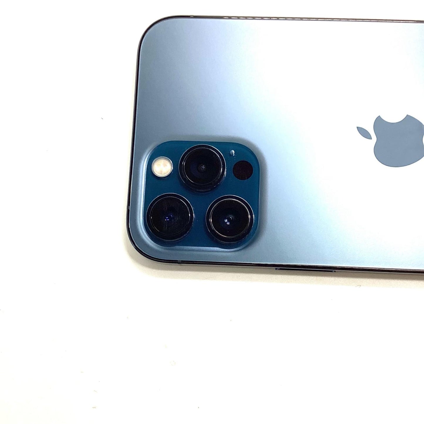 【全額返金保証】【最速発送】Apple iPhone iPhone 12 Pro Max 128GB パシフィックブルー Softbank SIMフリー 白ロム 美品 動作確認済 88%