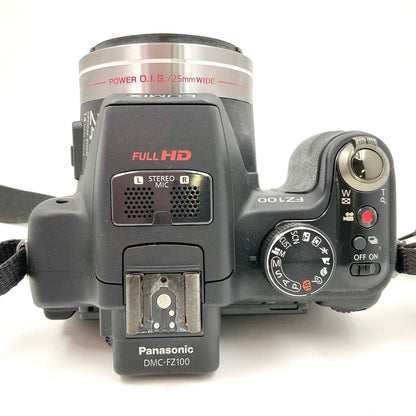 【全額返金保証】【最速発送】Panasonic コンパクトデジタルカメラ LUMIX DMC-FZ100 動作確認済