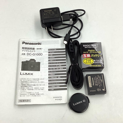 【最速発送】Panasonic デジタル一眼 LUMIX DC-G100DK レンズキット ブラック【難有】