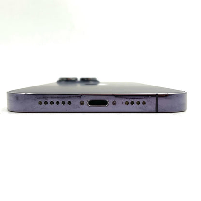 【全額返金保証】【最速発送】Apple iPhone iPhone 14 Pro Max 256GB ディープパープル SIMフリー 動作確認済 81%