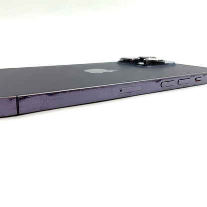 【全額返金保証】【最速発送】Apple iPhone iPhone 14 Pro Max 256GB ディープパープル SIMフリー 動作確認済 81%