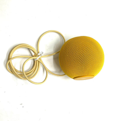 【全額返金保証】【最速発送】Apple HomePod mini イエロー A2374 美品 動作確認済