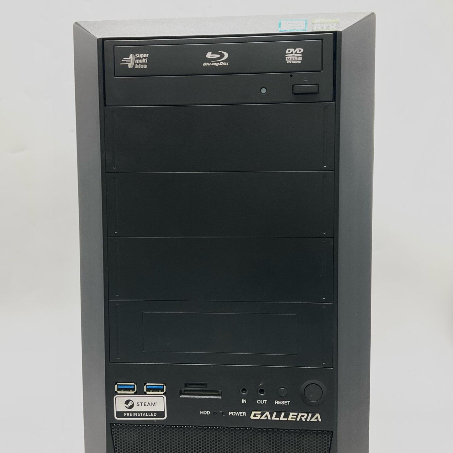 【全額返金保証】【最速発送】ドスパラGALLERIA GALLERIA ゲーミングデスクトップPC GALLERIA XZ intel core i9-9900KF 32GB SSD 512GB HDD 2TB NVIDIA GeForce RTX 2080 Ti 美品 動作確認済
