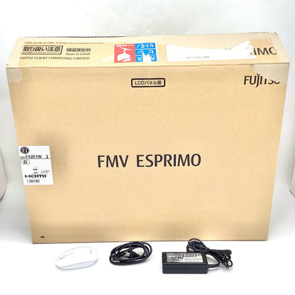 【全額返金保証】【最速発送】FUJITSU ESPRIMO FH52/E1 FMVF52E1W Intel(R) Celeron(R) CPU 4205U @ 1.80GHz 16GB M.2 SSD 512GB 動作確認済