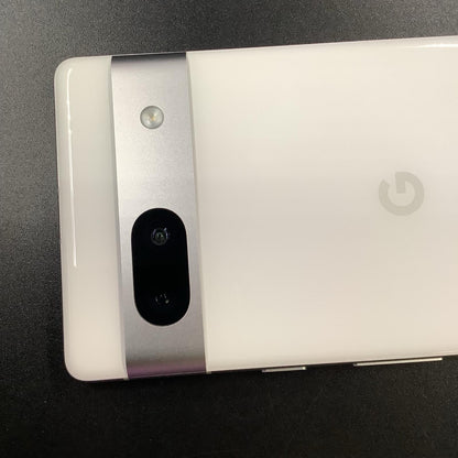 【全額返金保証】【最速発送】Google Pixel 7a 128GB Snow SIMフリー G82U8 白ロム 美品 動作確認済