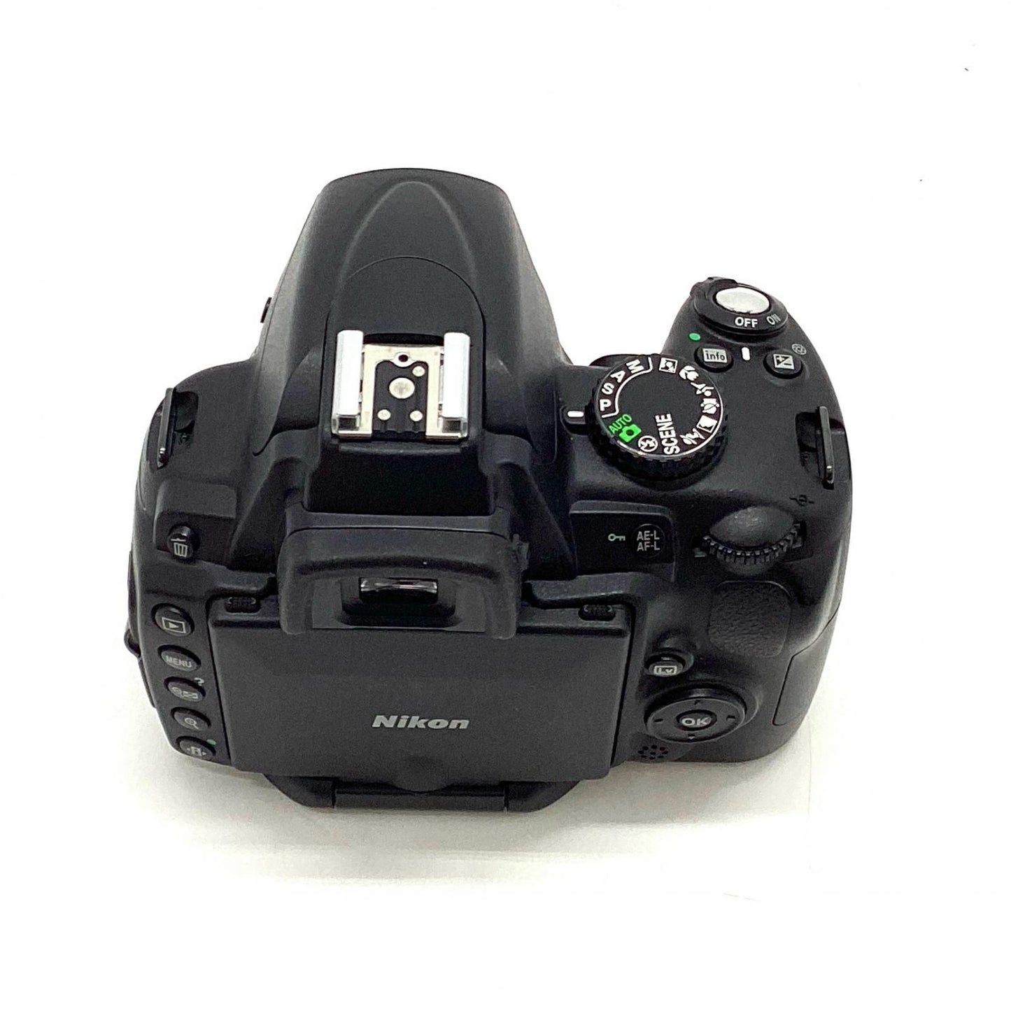 【全額返金保証】【最速発送】Nikon デジタル一眼 D5000 ボディ ブラック 美品 動作確認済