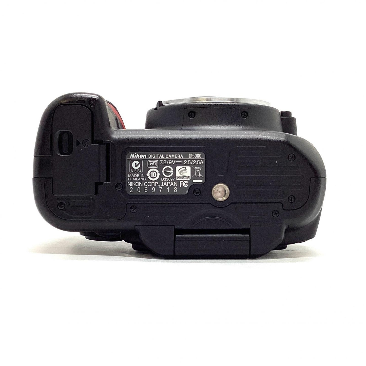 【全額返金保証】【最速発送】Nikon デジタル一眼 D5000 ボディ ブラック 美品 動作確認済