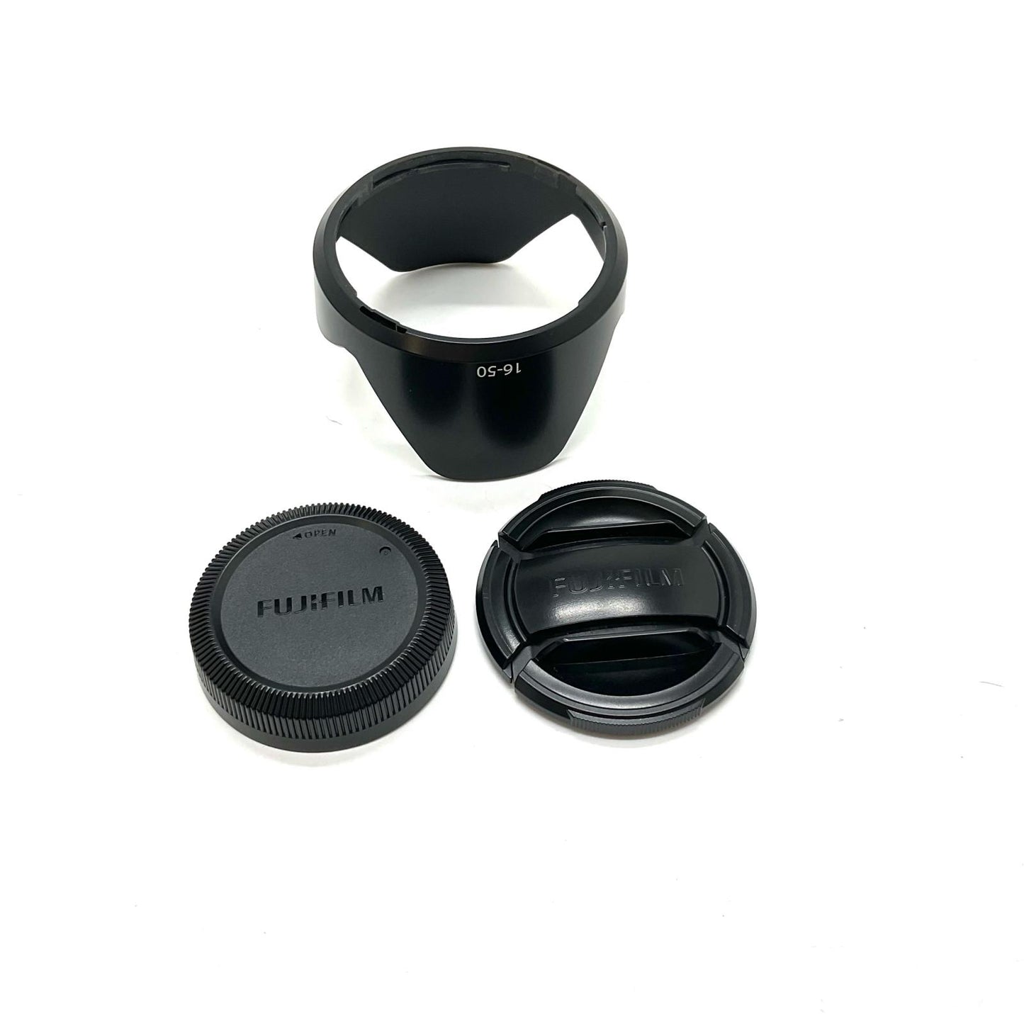 【全額返金保証】【最速発送】FUJIFILM フジノンレンズ XC16-50mmF3.5-5.6 OIS II [ブラック] 美品 動作確認済