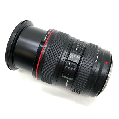 【全額返金保証】【最速発送】Canon EF24-105mm F4L IS USM 美品 動作確認済