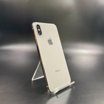 【最速発送】Apple iPhone iPhone X 64GB シルバー au SIMフリー 白ロム【難有】 63%