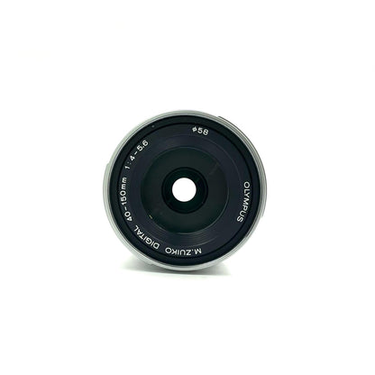 【全額返金保証】【最速発送】OLYMPUS M.ZUIKO DIGITAL ED 40-150mm F4.0-5.6 R [シルバー] 動作確認済