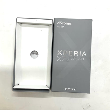 【全額返金保証】【最速発送】Sony Xperia XZ2 Compact 128GB ブラック docomo SO-05K 白ロム 動作確認済