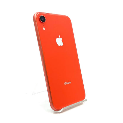 【全額返金保証】【最速発送】Apple iPhone iPhone XR 128GB コーラル docomo SIMフリー 白ロム 美品 動作確認済 94%