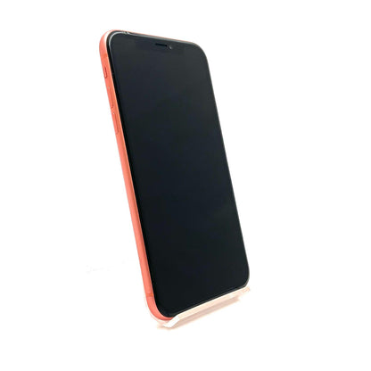 【全額返金保証】【最速発送】Apple iPhone iPhone XR 128GB コーラル docomo SIMフリー 白ロム 美品 動作確認済 94%