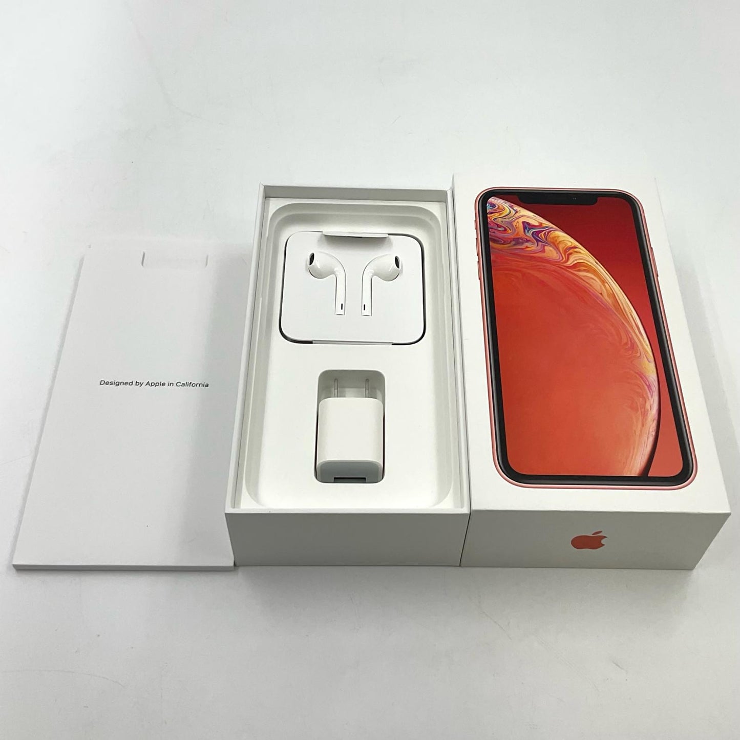 【全額返金保証】【最速発送】Apple iPhone iPhone XR 128GB コーラル docomo SIMフリー 白ロム 美品 動作確認済 94%