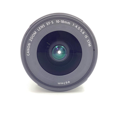 【全額返金保証】【最速発送】Canon EF-S10-18mm F4.5-5.6 IS STM 美品 動作確認済