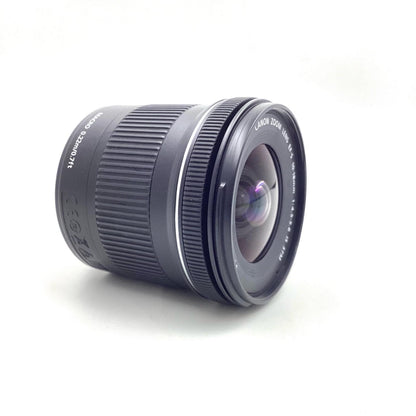 【全額返金保証】【最速発送】Canon EF-S10-18mm F4.5-5.6 IS STM 美品 動作確認済
