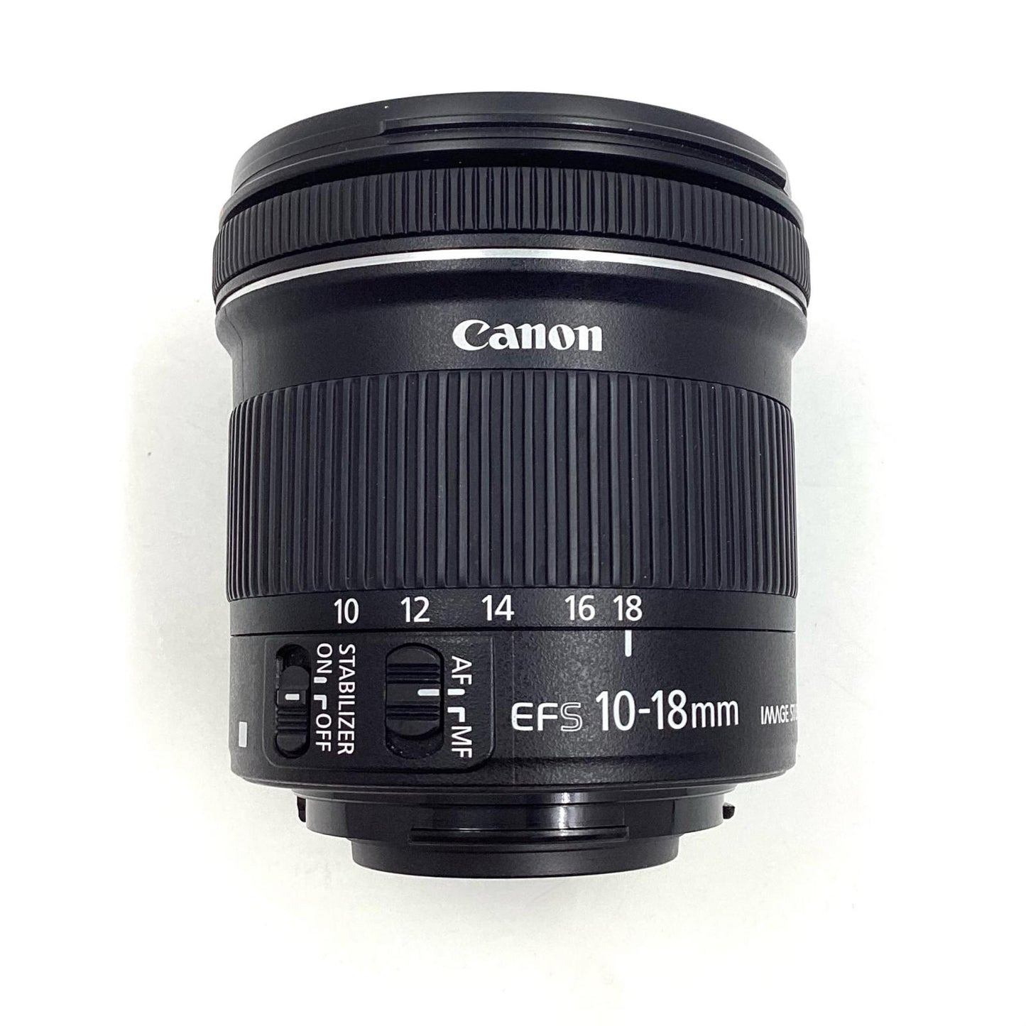 【全額返金保証】【最速発送】Canon EF-S10-18mm F4.5-5.6 IS STM 美品 動作確認済