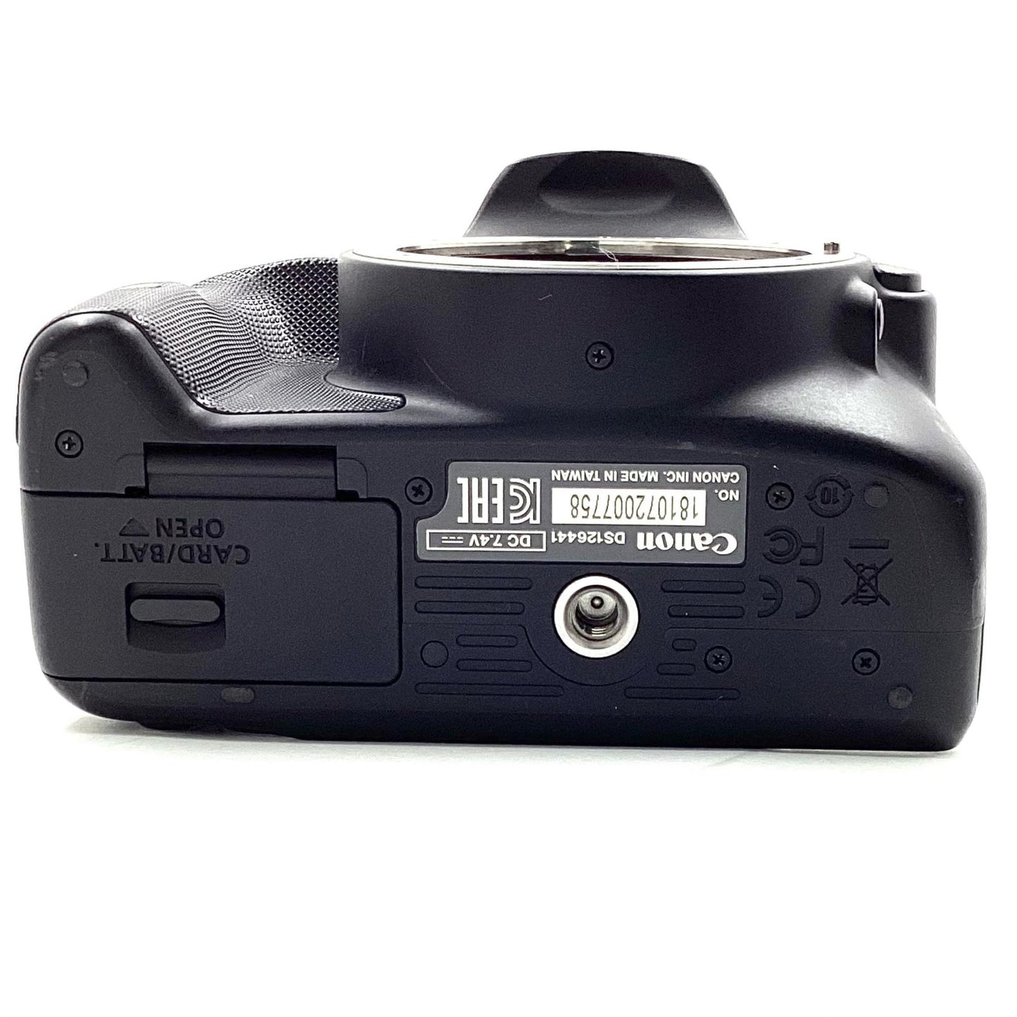 【全額返金保証】【最速発送】Canon デジタル一眼 EOS Kiss X7 ダブルズームキット ブラック 動作確認済