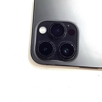 【最速発送】Apple iPhone iPhone 14 Pro Max 128GB スペースブラック SIMフリー 白ロム【難有】 82%