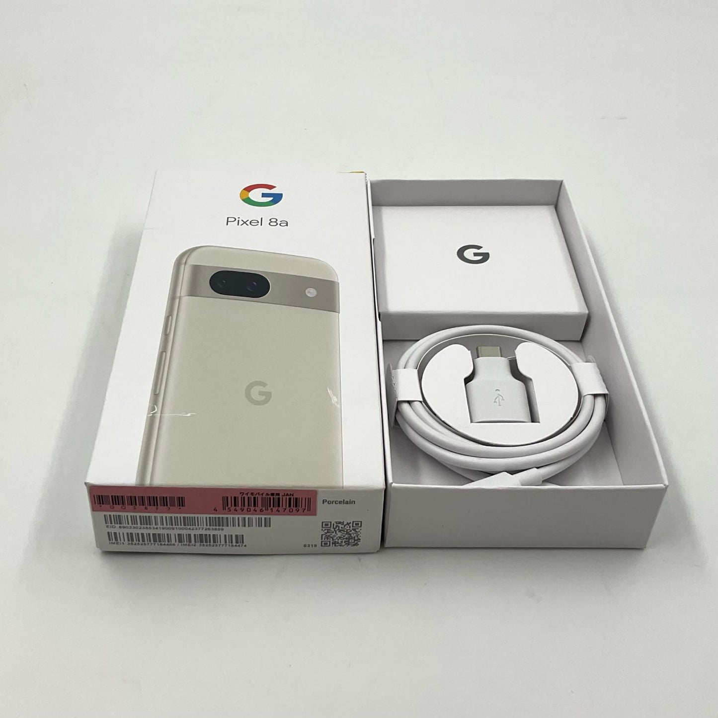 【全額返金保証】【最速発送】Google Pixel 8a 128GB Softbank SIMフリー 白ロム 動作確認済
