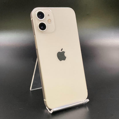 【全額返金保証】【最速発送】Apple iPhone iPhone 12 mini 64GB ホワイト au SIMフリー 白ロム 美品 動作確認済 75%