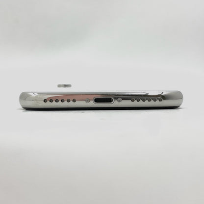 【全額返金保証】【最速発送】Apple iPhone iPhone X 256GB シルバー SIMフリー 白ロム 動作確認済 93%