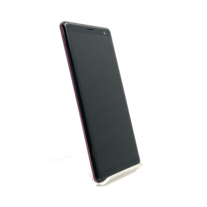 【全額返金保証】【最速発送】Sony Xperia XZ3 64GB ボルドーレッド au SOV39 白ロム 動作確認済