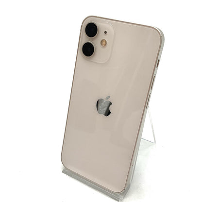 【最速発送】Apple iPhone iPhone 12 mini 128GB ホワイト docomo 白ロム【難有】 74%