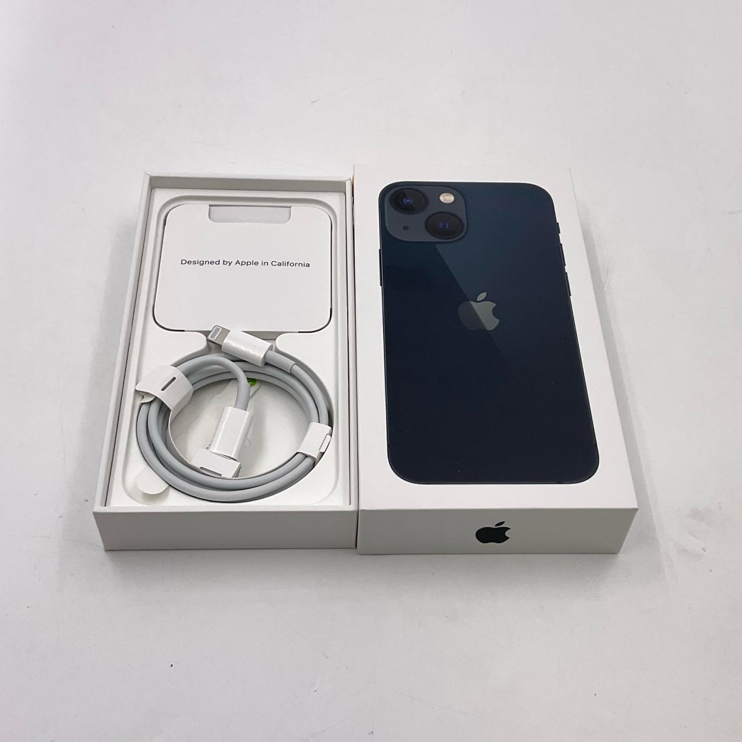 【全額返金保証】【最速発送】Apple iPhone iPhone 13 mini 128GB ミッドナイト SIMフリー 白ロム 動作確認済 80%