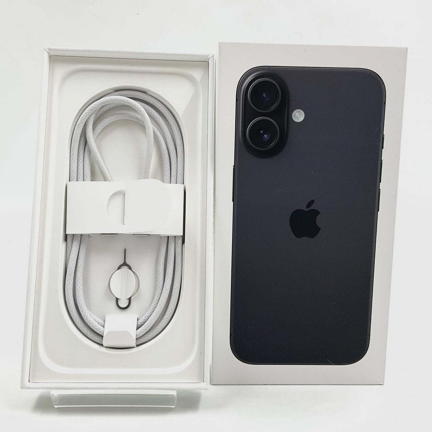 【全額返金保証】【最速発送】Apple iPhone iPhone 16 128GB ブラック SIMフリー 白ロム 動作確認済 97%
