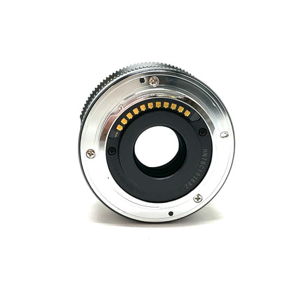 【全額返金保証】【最速発送】Panasonic LEICA DG SUMMILUX 15mm/F1.7 ASPH. H-X015-K [ブラック] 美品 動作確認済