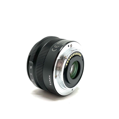 【全額返金保証】【最速発送】Panasonic LEICA DG SUMMILUX 15mm/F1.7 ASPH. H-X015-K [ブラック] 美品 動作確認済