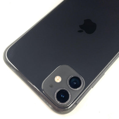 【最速発送】Apple iPhone iPhone 11 64GB ブラック SIMフリー 白ロム【難有】 100%