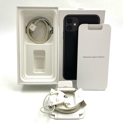 【最速発送】Apple iPhone iPhone 11 64GB ブラック SIMフリー 白ロム【難有】 100%