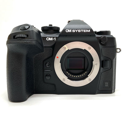 【全額返金保証】【最速発送】OM SYSTEM デジタル一眼 OM SYSTEM OM-1 Mark II ボディ ブラック 美品 動作確認済