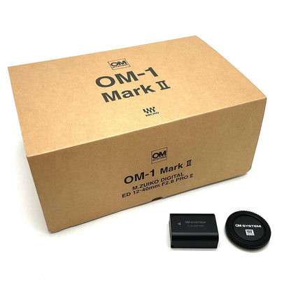 【全額返金保証】【最速発送】OM SYSTEM デジタル一眼 OM SYSTEM OM-1 Mark II ボディ ブラック 美品 動作確認済