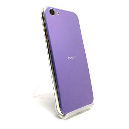 【最速発送】SHARP AQUOS R 64GB クリスタルラベンダー docomo SH-03J 白ロム【難有】