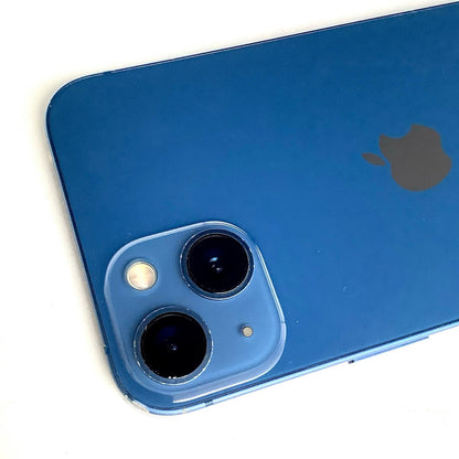 【全額返金保証】【最速発送】Apple iPhone iPhone 13 256GB ブルー docomo 白ロム 動作確認済 76%