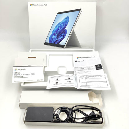 【全額返金保証】【最速発送】Microsoft Surface Pro 8 Model 1983 11th Gen Intel(R) Core(TM) i5-1135G7 @ 2.40GHz 8GB M.2 SSD 256GB 77% 動作確認済